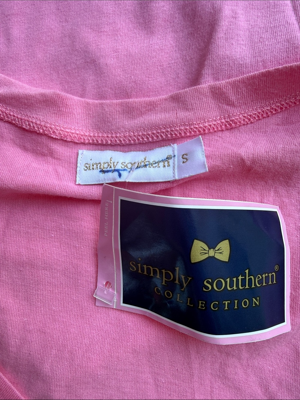 NWT Simply Southern Size Small Pink Flamingo Graphic Peint Sleeveless Tank Top - Picture 6 of 6